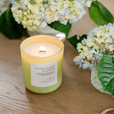 Muddled Mint & Vetiver Luxury Candle