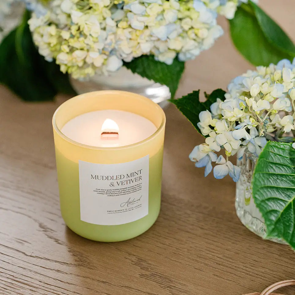Muddled Mint & Vetiver Luxury Candle