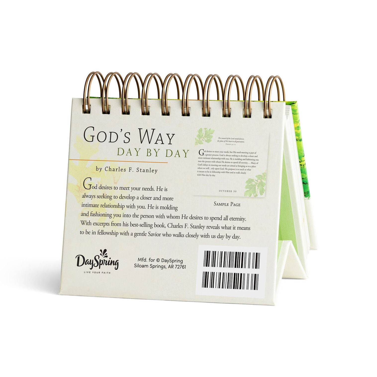 Charles Stanley God's Way Perpetual Calendar