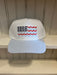 Embroidered American Flag Wave Cap