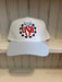USA Embroidered Hat, White