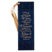 I Know The Plans Floral Trellis Bookmark, Blue