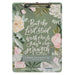 Floral Clipboard and Notepad, Olive Green