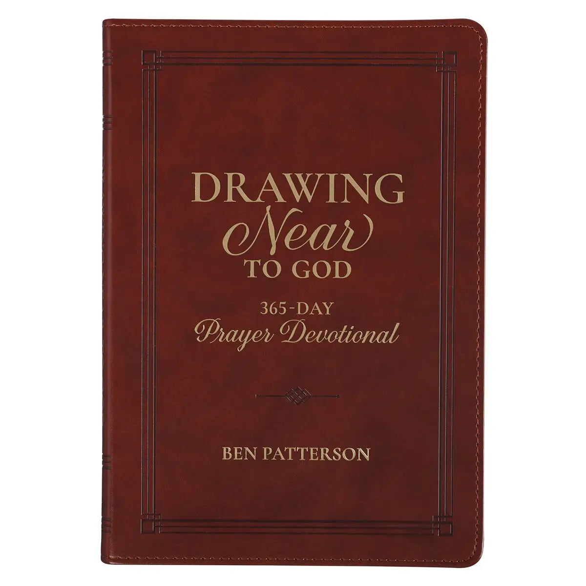 Drawing Near to God Devotional, Saddle Tan
