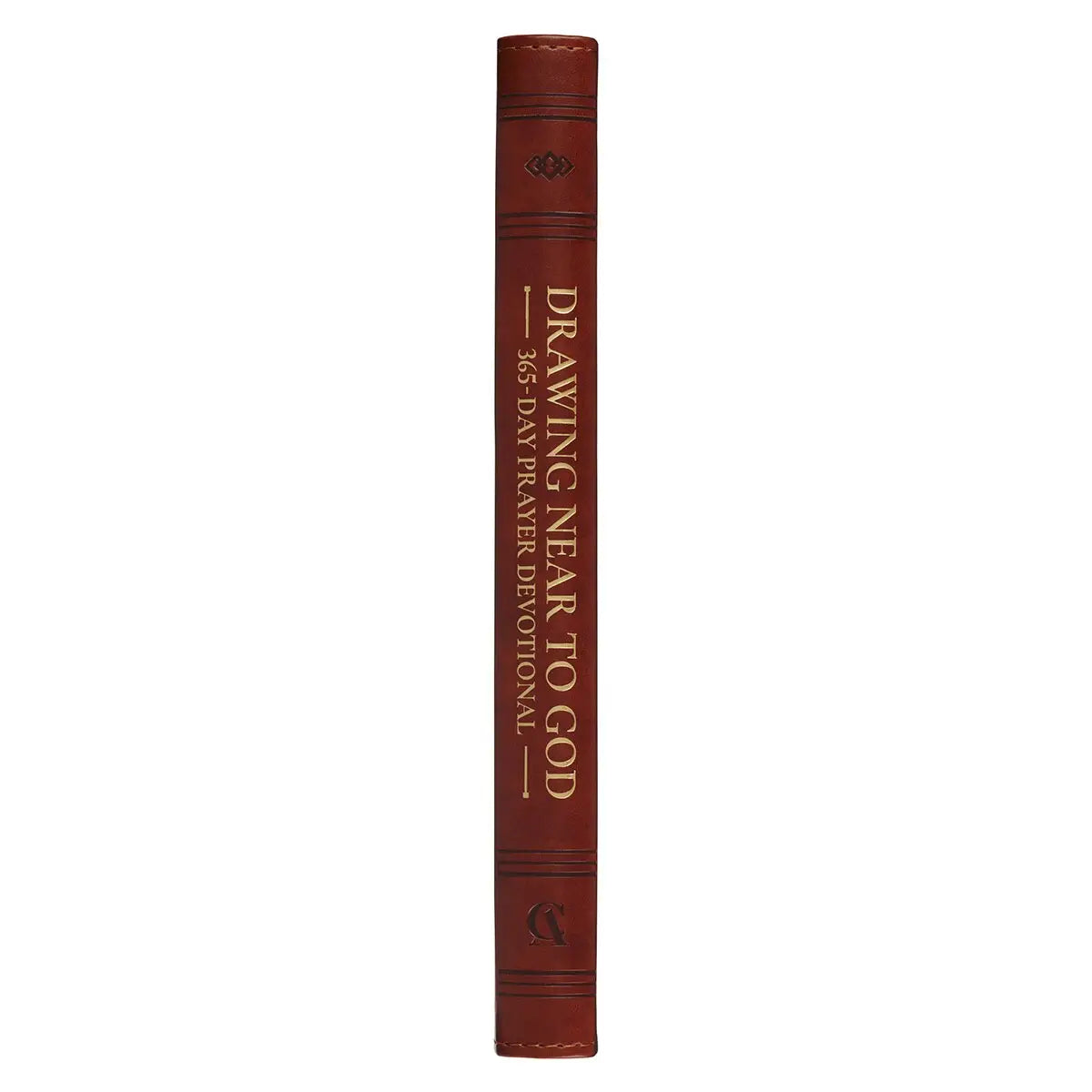 Drawing Near to God Devotional, Saddle Tan