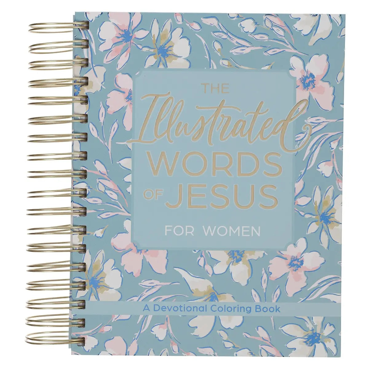 Illustrated Words of Jesus Devotional, Wirebound