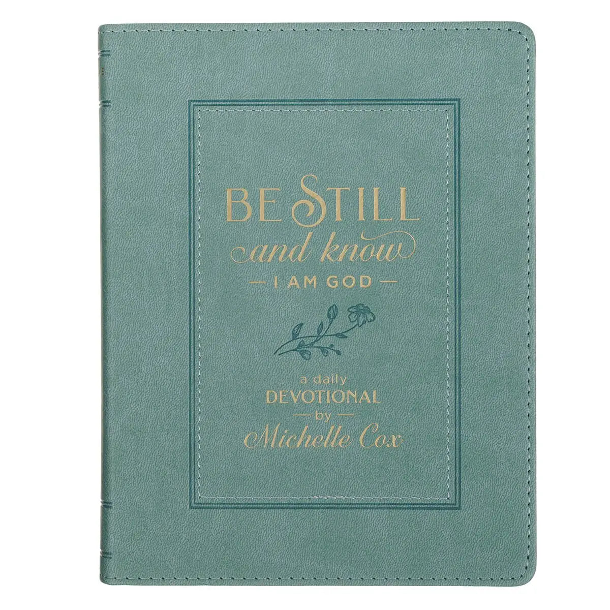 Be Still and Know I Am God Devotional, Dusty Teal