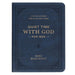 Quiet Time with God for Men, Navy Faux Leather Devotional