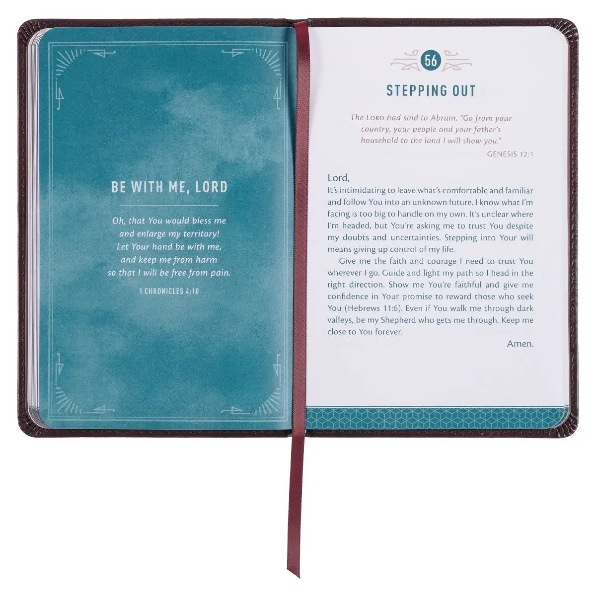 101 Prayers for Men Brown Faux Leather Gift Book