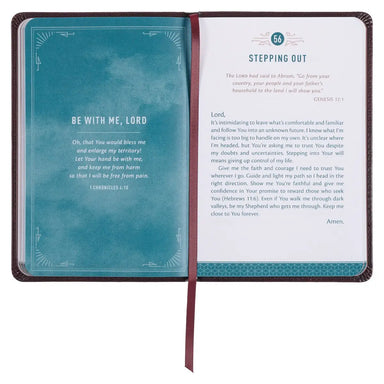 101 Prayers for Men Brown Faux Leather Gift Book