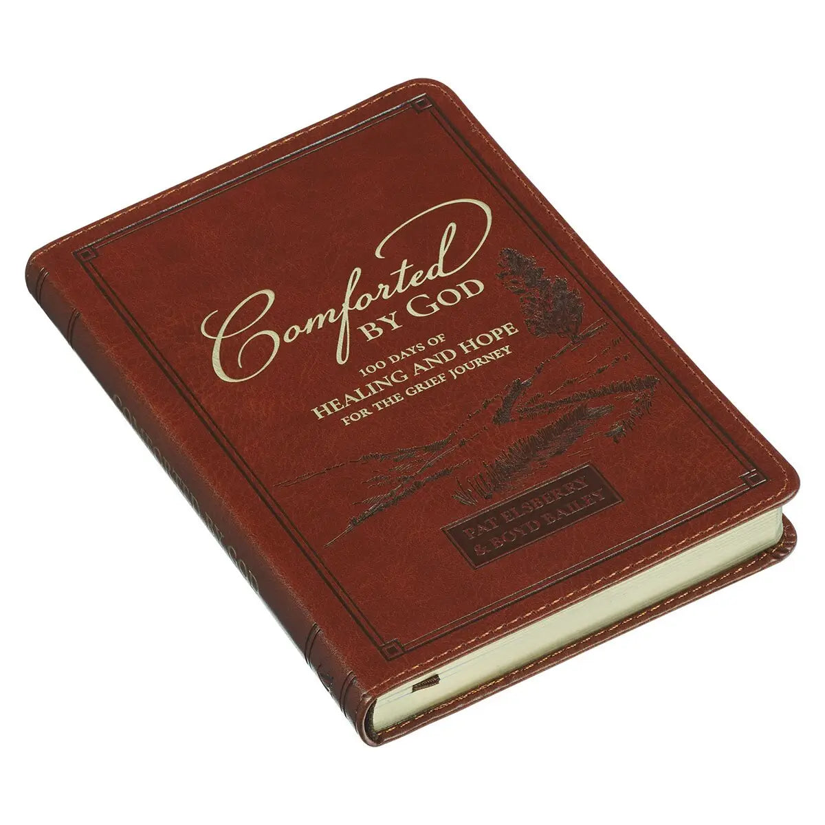 Comforted by God Devotional, Honey-Brown