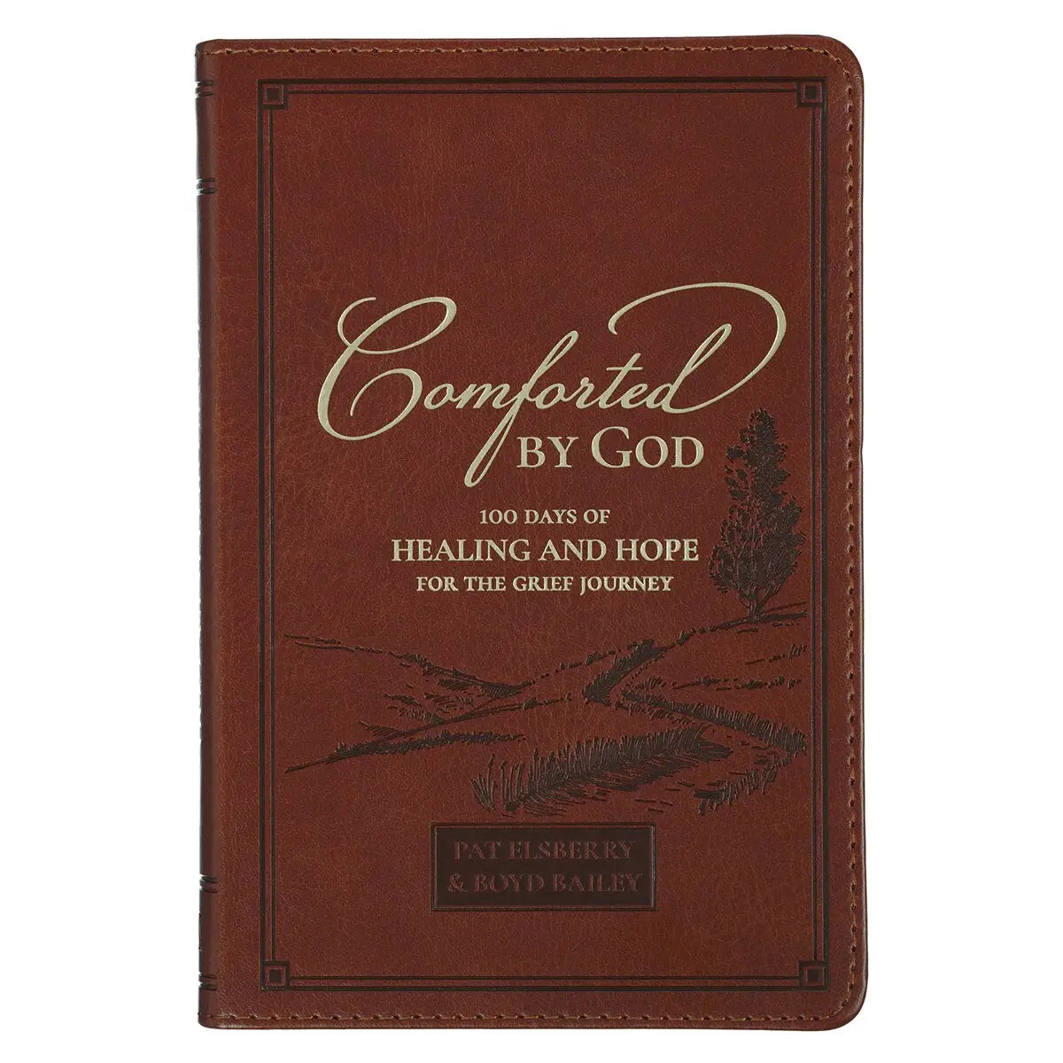 Comforted by God Devotional, Honey-Brown