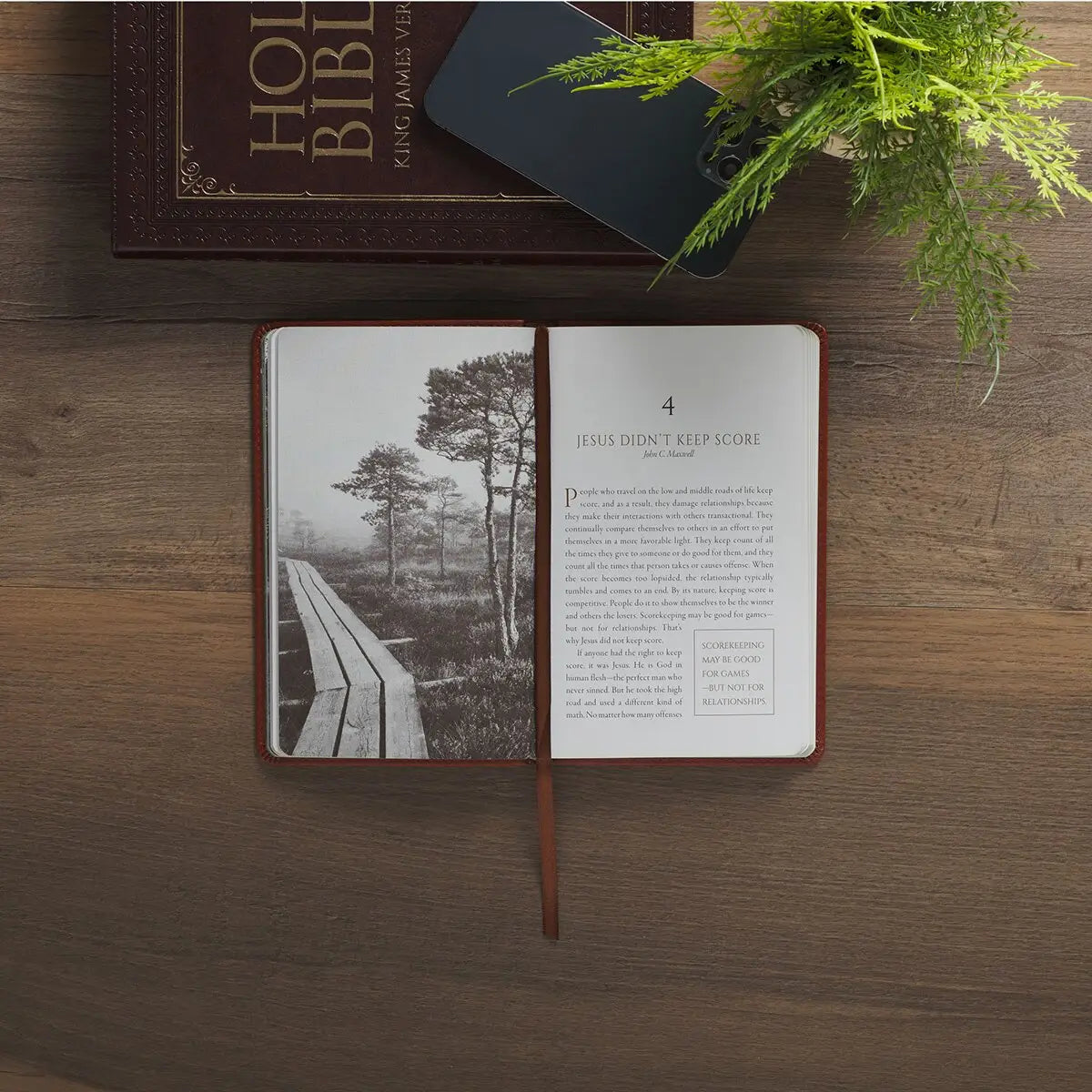 High Road Leader Gift Book, Chestnut Brown