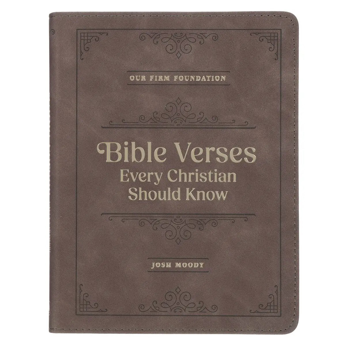 Devotional Book, Brown Faux Leather