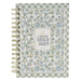 Strength and Dignity Blue Cottage Garden Spiral Journal