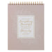 Everything Beautiful Pink Floral Spiral Notepad