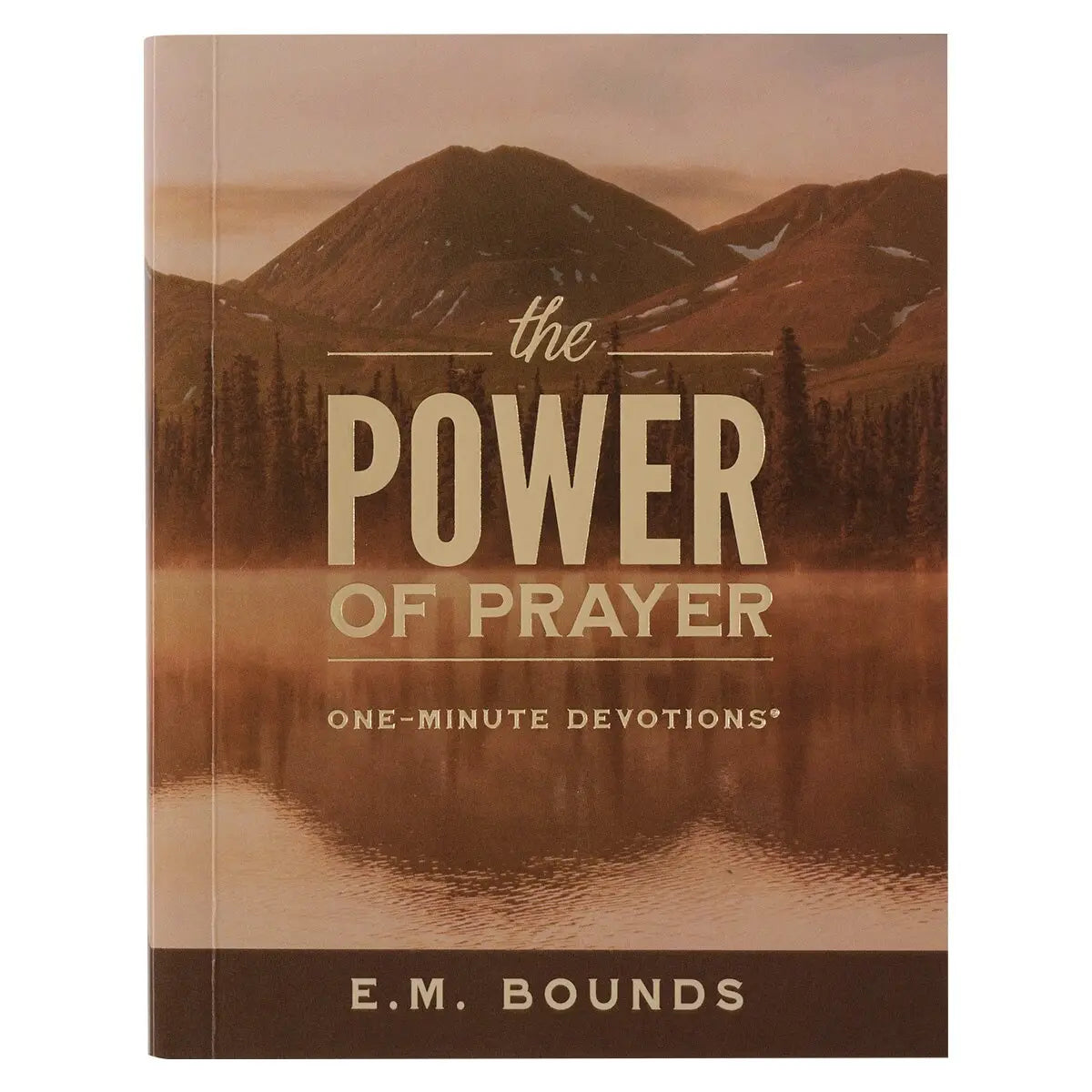 The Power of Prayer Devotional, Brown Softcover