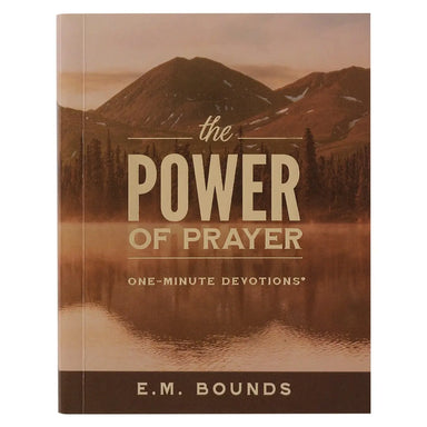 The Power of Prayer Devotional, Brown Softcover