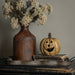 Mache Big Mouth Pumpkin, Beige