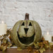 Olive Green Big Mouth Pumpkin, 11"