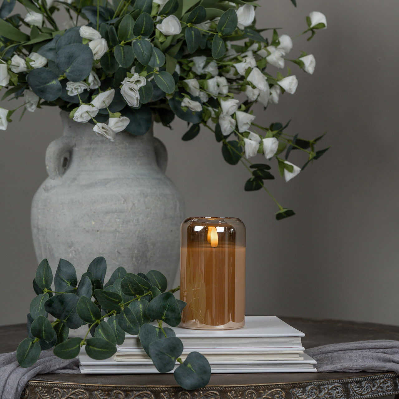 Arched Champagne Glass 3D Flameless Candle