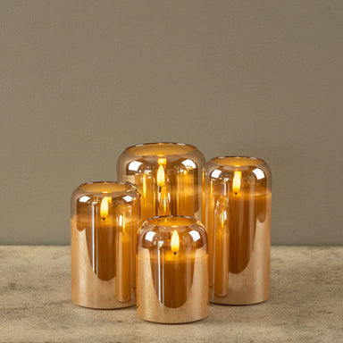 Arched Champagne Glass 3D Flameless Candle
