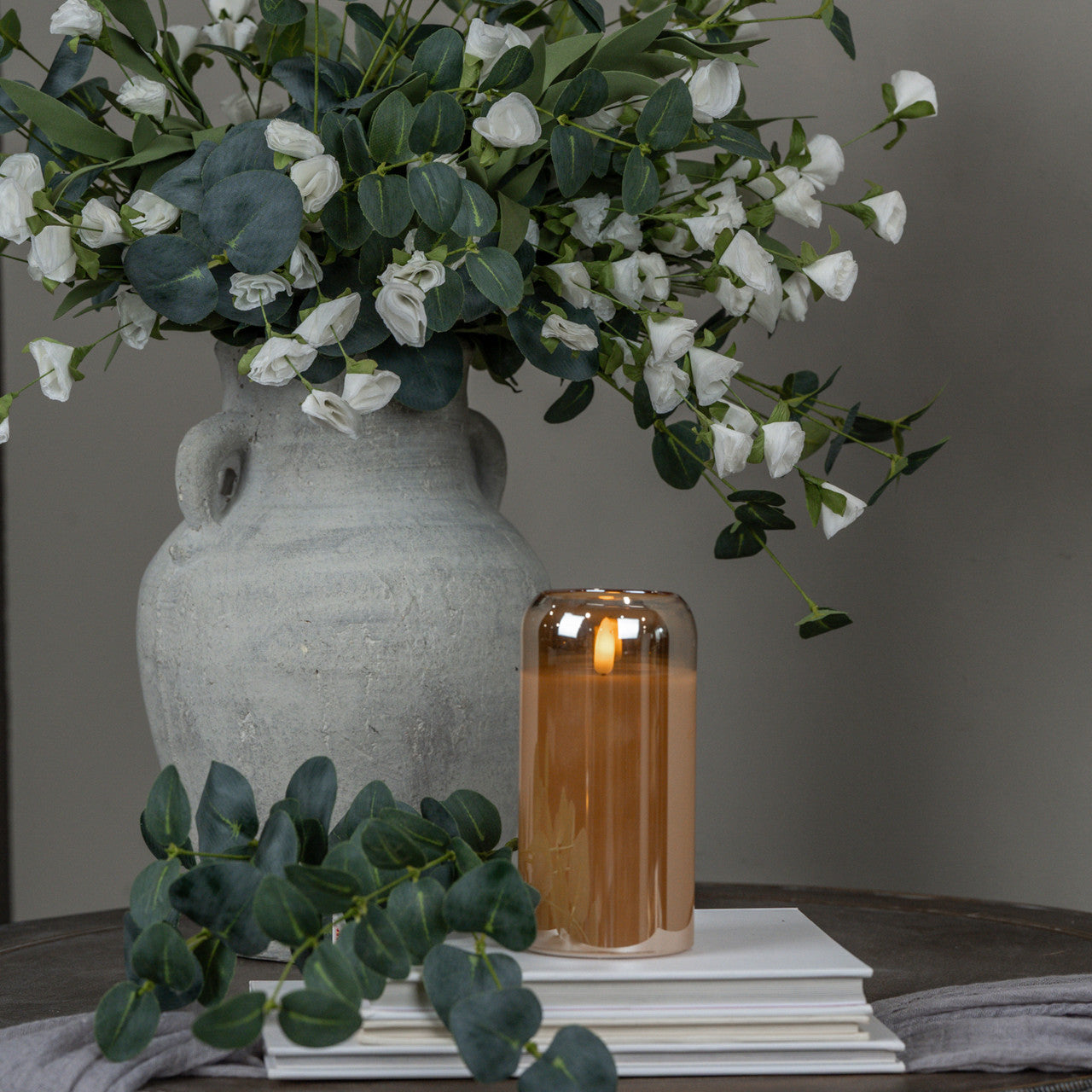 Arched Champagne Glass 3D Flameless Candle