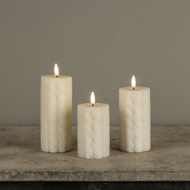 Flameless Candle, Cream