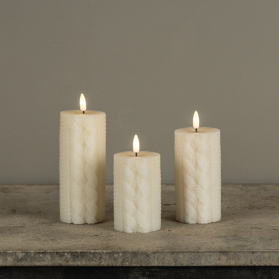 Flameless Candle, Cream