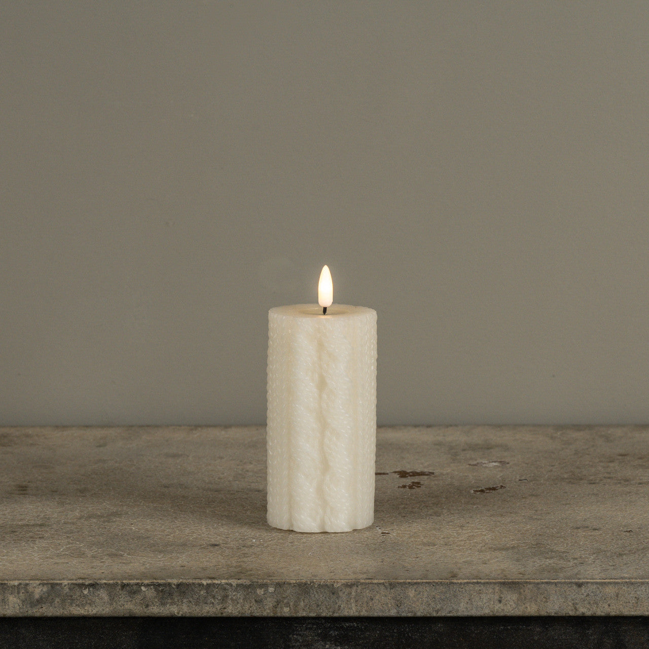 Flameless Candle, Cream