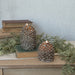Moving Flame Pinecone Candle, 6"