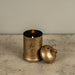 Gold Sleigh Bell 3D Flameless Candle