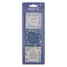 Strength and Dignity Blue Floral Magnet Set