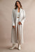 Longline Ribbed Knit Maxi Cardigan, S/M