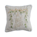 16" Square Cotton & Linen Printed Pillow with Velvet Back - Michigan Southern Charm